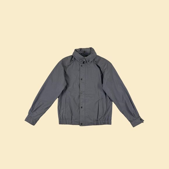 1970s size M bomber windbreaker jacket by West Coast Ways, vintage grey jacket - Picture 1 of 10